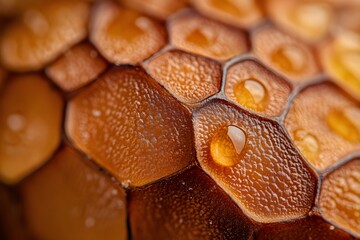 Explore the intricate patterns of honeycomb structures