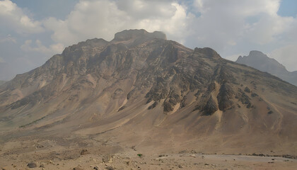Dramatic View of Mount Catherine, Egypt