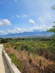 path in the mountains