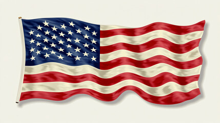 Obraz premium American flag USA national veteran memorial day fourth of July remember and honor background