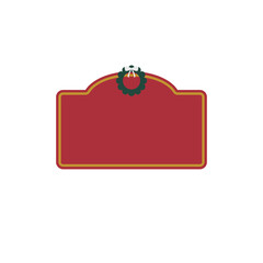 Christmas Banner Frame Sale Textbox