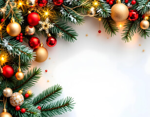 Golden and Red Decorations