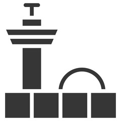 Obraz premium Airport icon