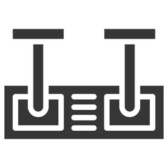 Control lever icon © santerabos