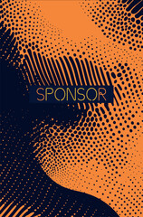 Naklejka premium background and Sports jersey Design