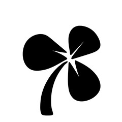 St. Patrick's Day. Retro Style Emblems leaf clover