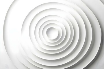Obraz premium Minimalist Design Featuring Concentric Monochrome Circles
