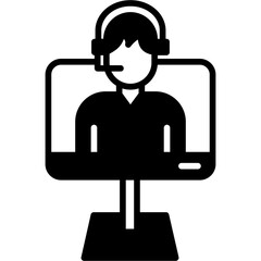 Virtual Assistant Icon