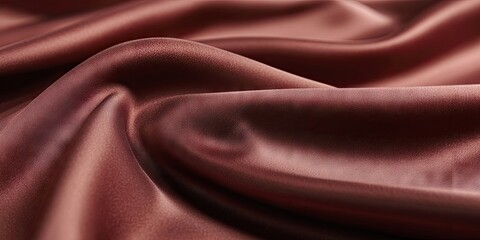 Obraz premium Silk texture in a rich garnet red tone, complemented by a gentle light silk backdrop. The garnet red refers to a deep, luxurious quality often associated with silk.