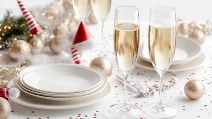 Elegant Table Setting for Festive Celebrations