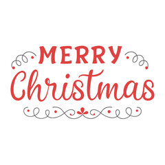 merry christmas lettering