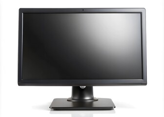 Fototapeta premium lcd monitor isolated on white