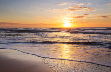 Obraz premium Sea sunset