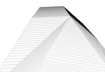 Architecture building. Design background vector illustration