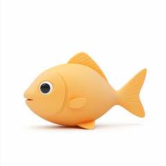Fish on a white background
