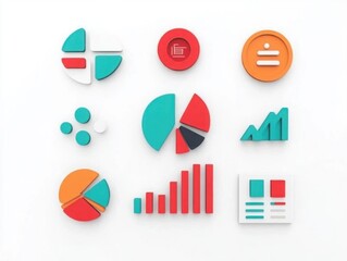 Vibrant Watercolor Corporate Visuals for Business Use