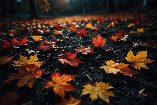 autumn, leaf, leaves, fall, maple, nature, tree, season, vector, orange, pattern, yellow, design, foliage, color, plant, illustration, seamless, texture, decoration, brown, red, september, art, octobe