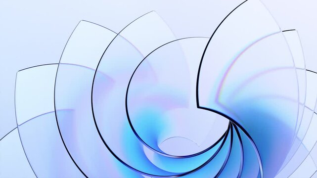 Abstract background design, 4k seamless looping animation, 3d render