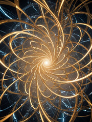 abstract fractal background