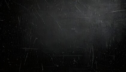 Black grunge background with scratches and copy space. Generated image