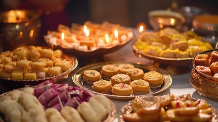 Fototapeta premium Indian Sweet Delights