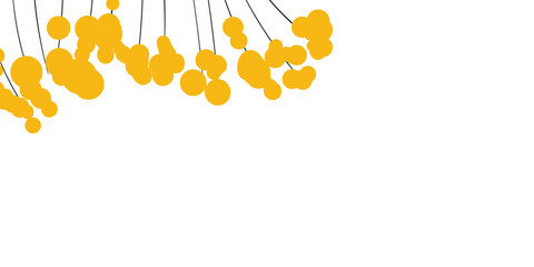 Floral frame with colorful exotic branches on white background. Ornate border with tropic leaves. Vector stock illustration for wallpaper, posters, card. Doodle style. Copy space