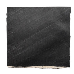 Torn rectangle black paper for using as text box