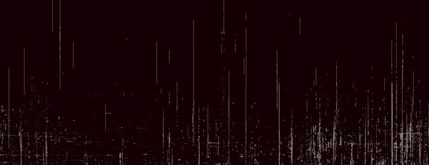 Dark brown background with vertical line patterns. The background has a textured, digital feel. Brown color dominates the background. Minimal distressed grunge texture background vector