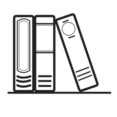 icon design with a book symbol, suitable for , school icon, decoration, pattern or editing tool symbols