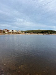 lake and sky