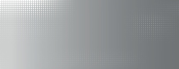 A gray background with a gradient texture, featuring a dotted pattern. The background is smooth and modern, with a gray, sleek background. Minimal halftone texture, halftone dotted background vector