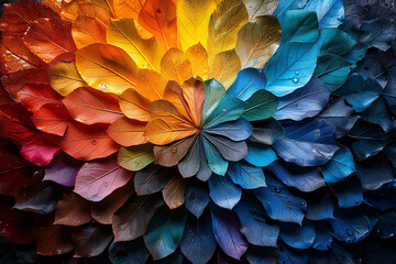 Digital Color Wheel with Full Spectrum