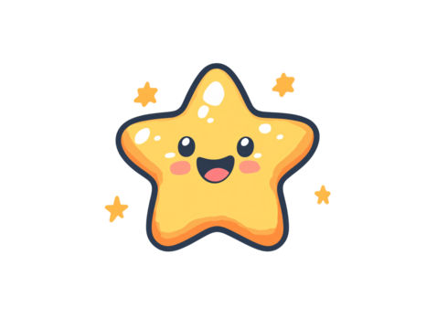a cartoon of a star