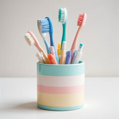 A toothbrush holder on a white background 2