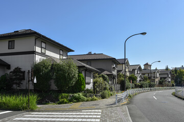 日本の住宅地	