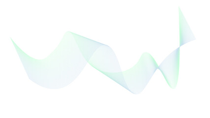  wave element for design. Digital frequency track equalizer. Black and white vector design 3D lines in perspective. geometric border pattern. Isolated on white background.