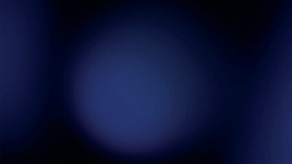 Abstract Gradient dark blue desktop wallpaper vector. Gradient black dark blue Digital technology background. Abstract circle shape dark blue desktop wallpaper background vector