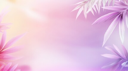 Obraz premium A soft light purple background featuring a delicate gradient, perfect for creating a gentle and soothing atmosphere in designs focused on calmness and tranquility.