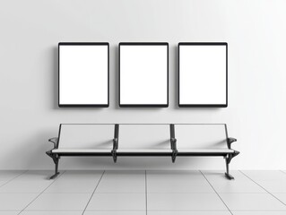 Waiting Area Mockup.