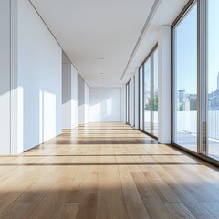 Obraz premium Modern Empty Room.