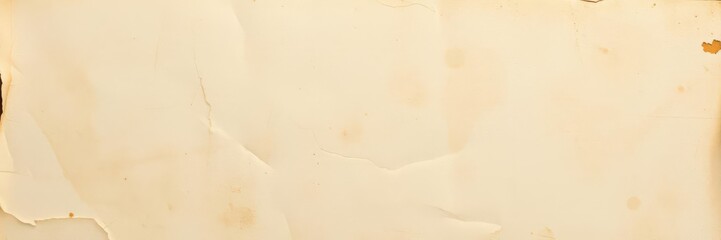 Crumpled white poster texture with creases and folds, art, paper