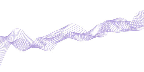 Abstract multicolor gradient wave lines vector background, twisted curve lines and blend effect, frequency sound wave lines, 3d contour line patterned background illustration.	