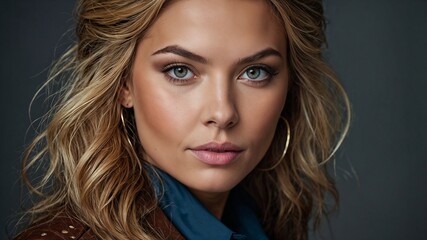 Naklejka premium Sguardo incantato di donna 