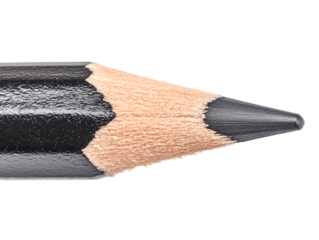 a close up of a pencil