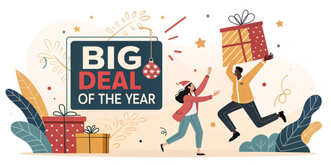 Big Deal of the Year Black Friday Label