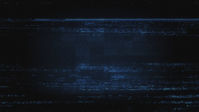 A background texture with data glitch and interference effects.