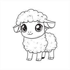 illustration of sheep