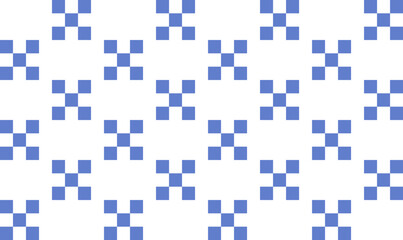 seamless pattern with blue squares
