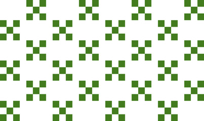 Green Checkerboard Background Vector Abstract Seamless Pattern  squares