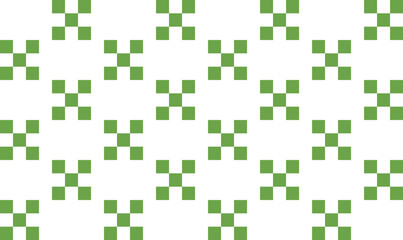 GreenCheckerboard Background Vector Abstract Seamless Pattern  squares